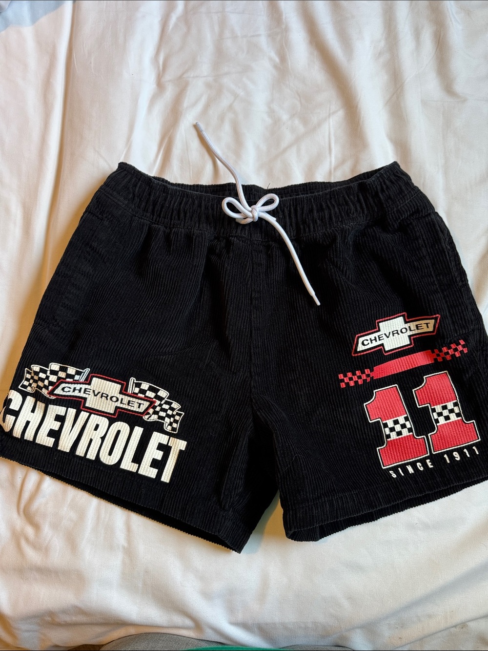 Chevy corduroy shorts